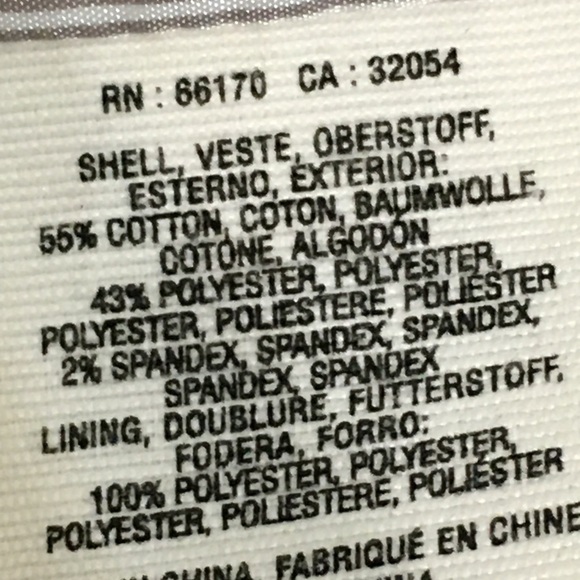 Anthropologie Cartonnier Cottom Blend Grey and White Blazer - Picture 4 of 4